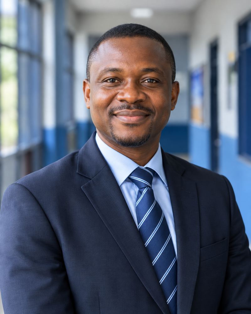 Portrait of the Head Teacher of Neribo Academy