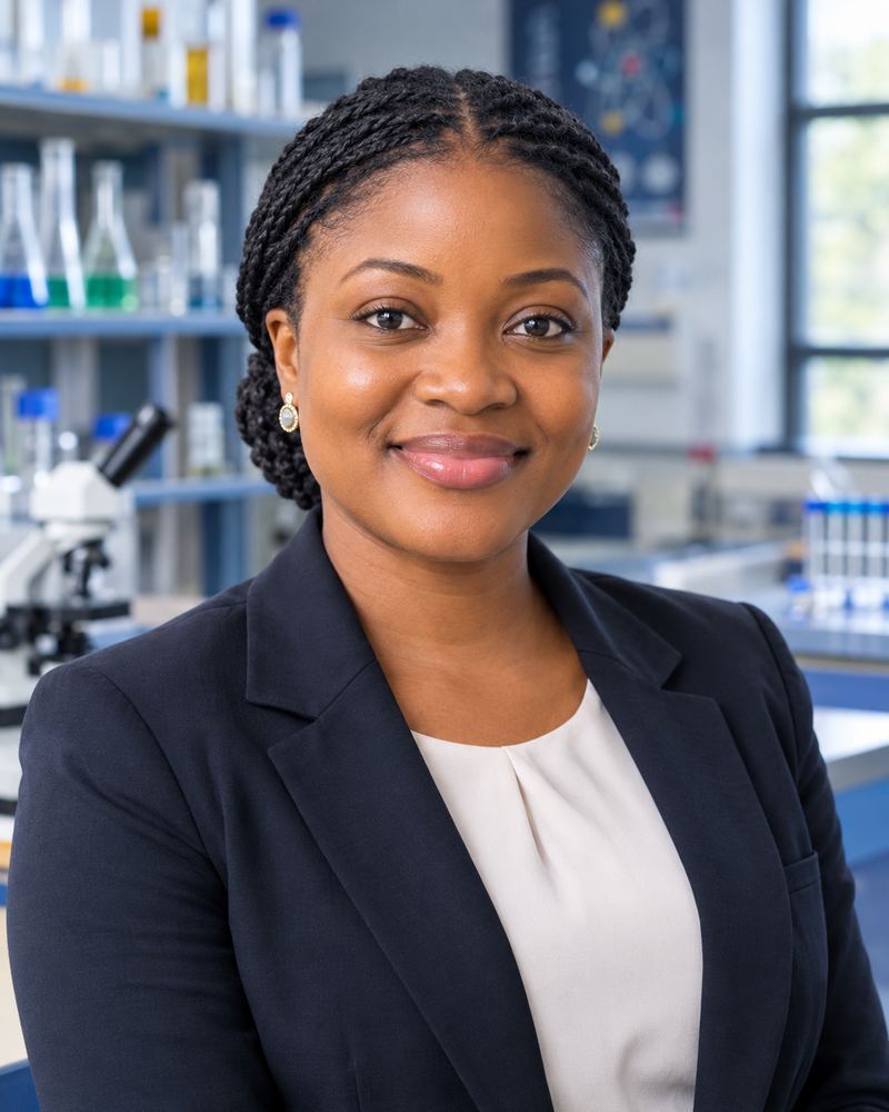 Portrait of the Head of Science Department at Neribo Academy