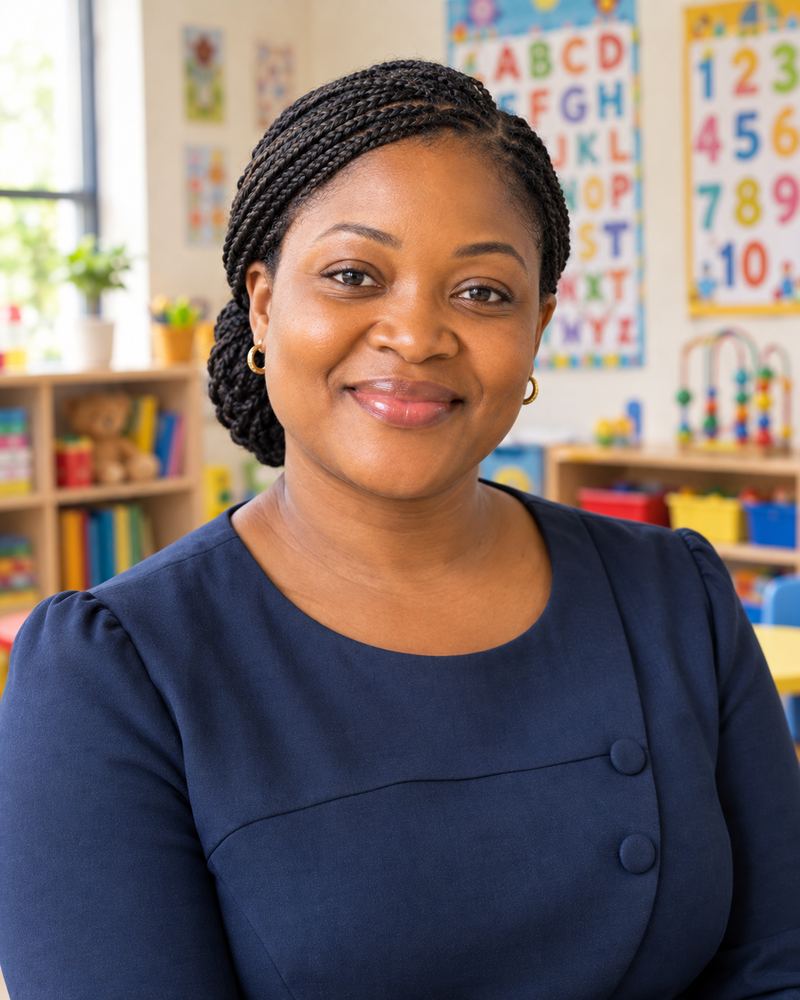 Portrait of the Head of Early Years at Neribo Academy